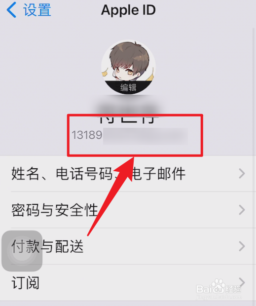 苹果id怎么查看