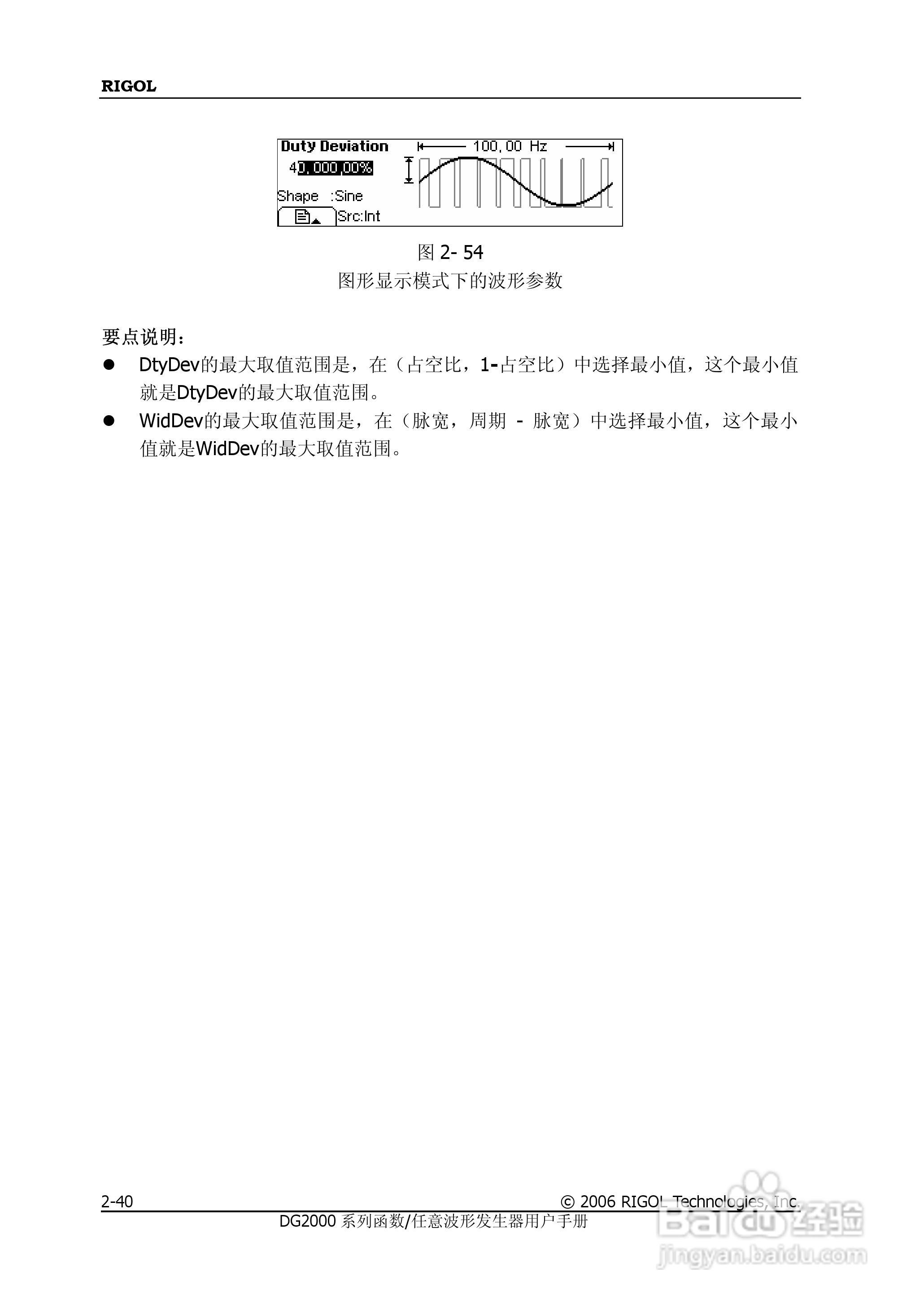 DG2021A函数/任意波形发生器使用说明书:[7]