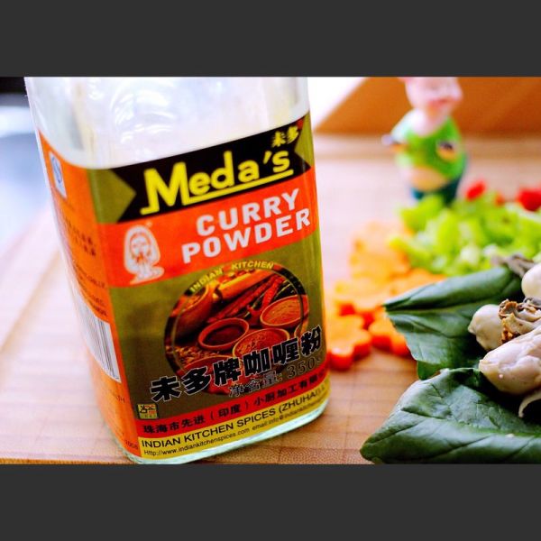 海蛎子咖喱炒饭