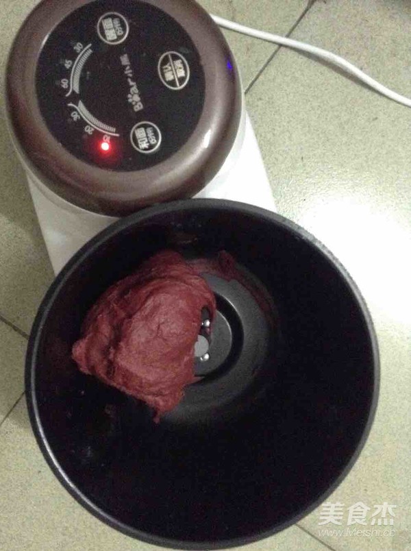 红曲玫瑰花面包