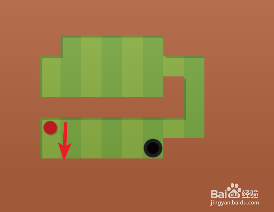 休闲游戏，红球进黑洞是怎么玩的？