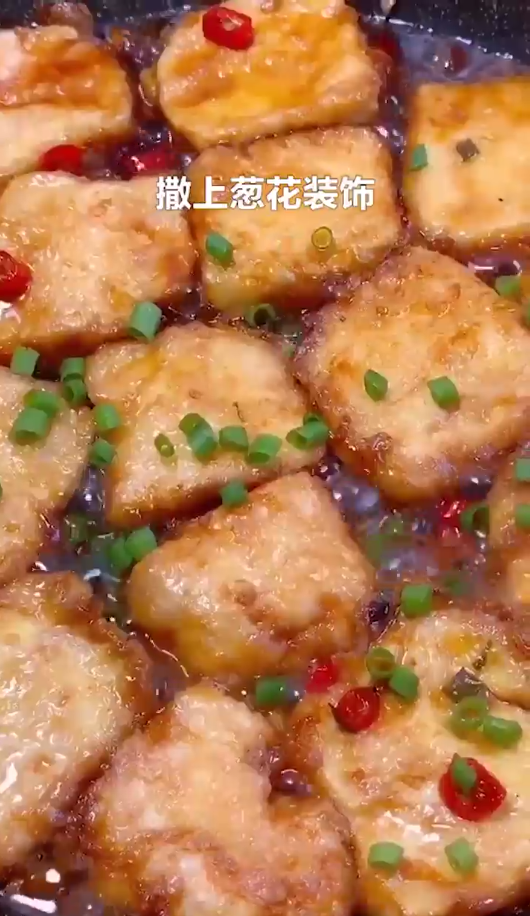 锅贴豆腐怎么做？