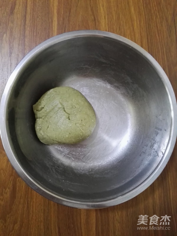 抹茶椰蓉麻糬小面包