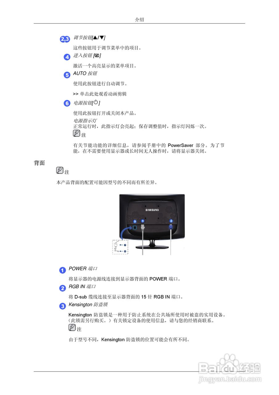 三星2233SN液晶显示器使用说明书:[2]