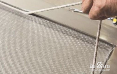 如何自己更换窗纱