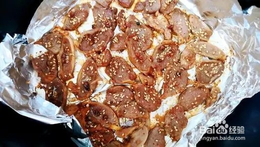 空气炸锅烤鸭胗