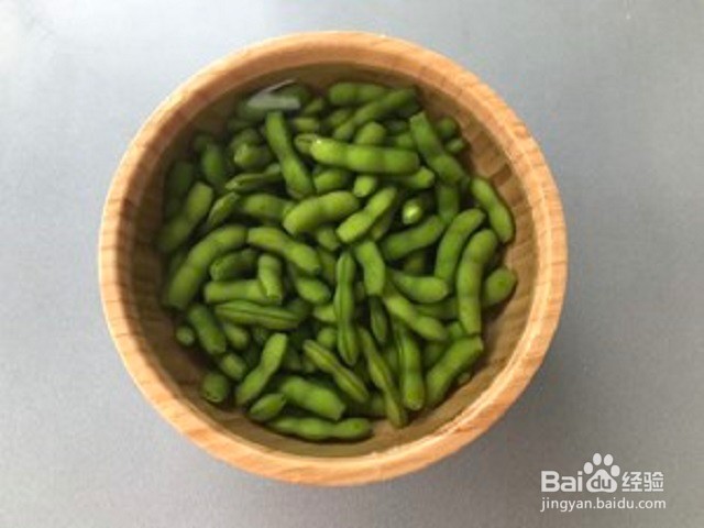 凉拌毛豆怎么做