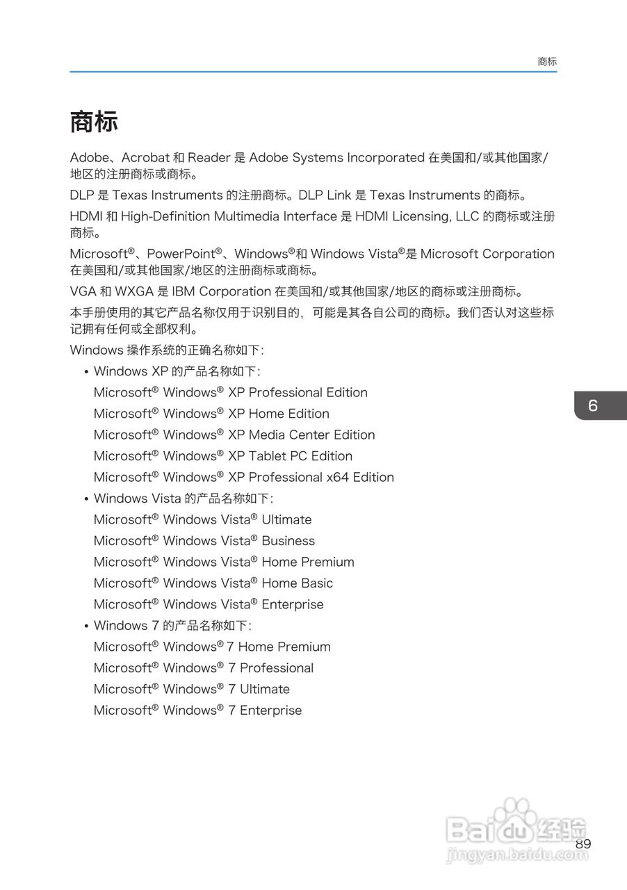 理光PJ WX4130投影机说明书:[10]