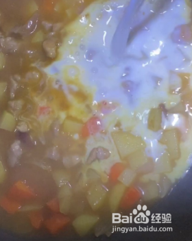 猪肉咖喱饭制作步骤