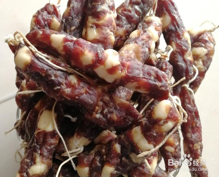广式腊肠的做法