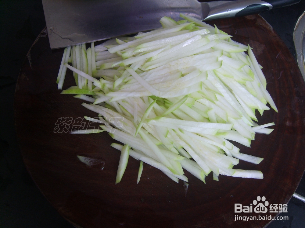 清淡美味——节瓜瑶柱虾米粉丝煲