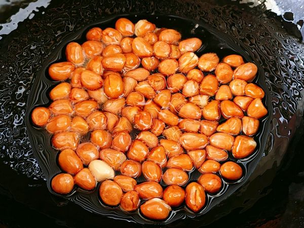 凉拌黄瓜花生米