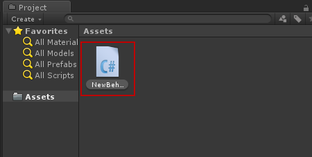 如何在Unity3d中创建脚本