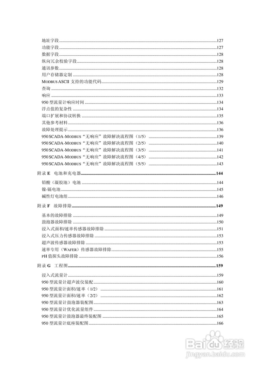 HACH 950 型流量计使用说明书:[1]