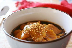 红糖桂花年糕,附带自制年糕的方法教程图解