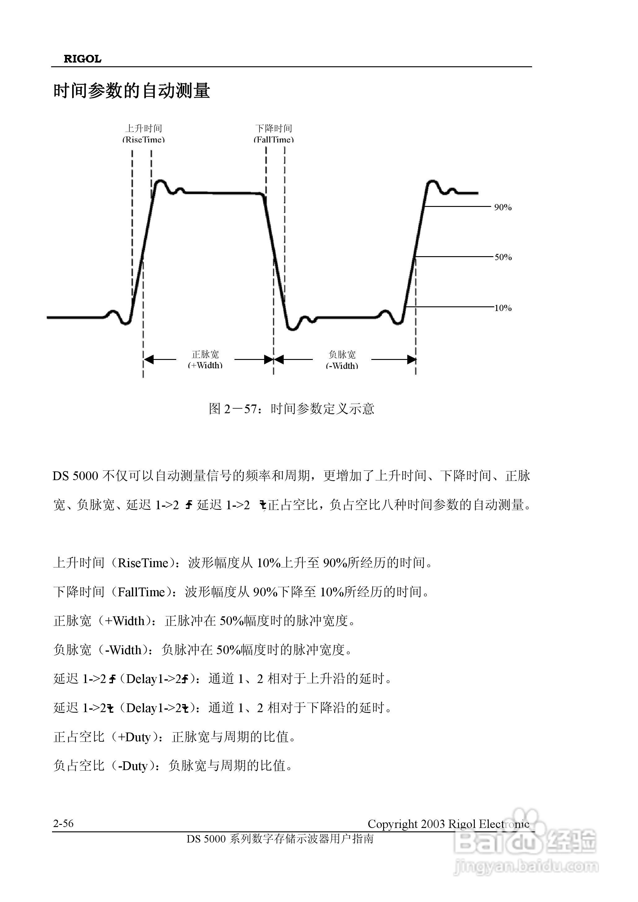 RIGOL DS-5000数字存储示波器用户手册:[9]