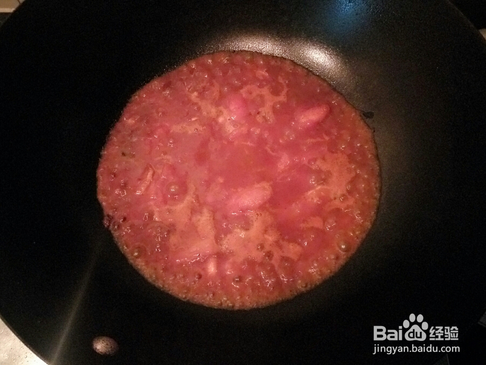 做出入味的番茄蒜薹炒大虾