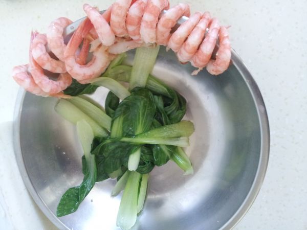 蒸酿虾仁豆腐泡