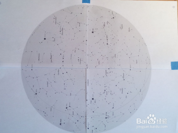 怎样制作一个会发光的星图