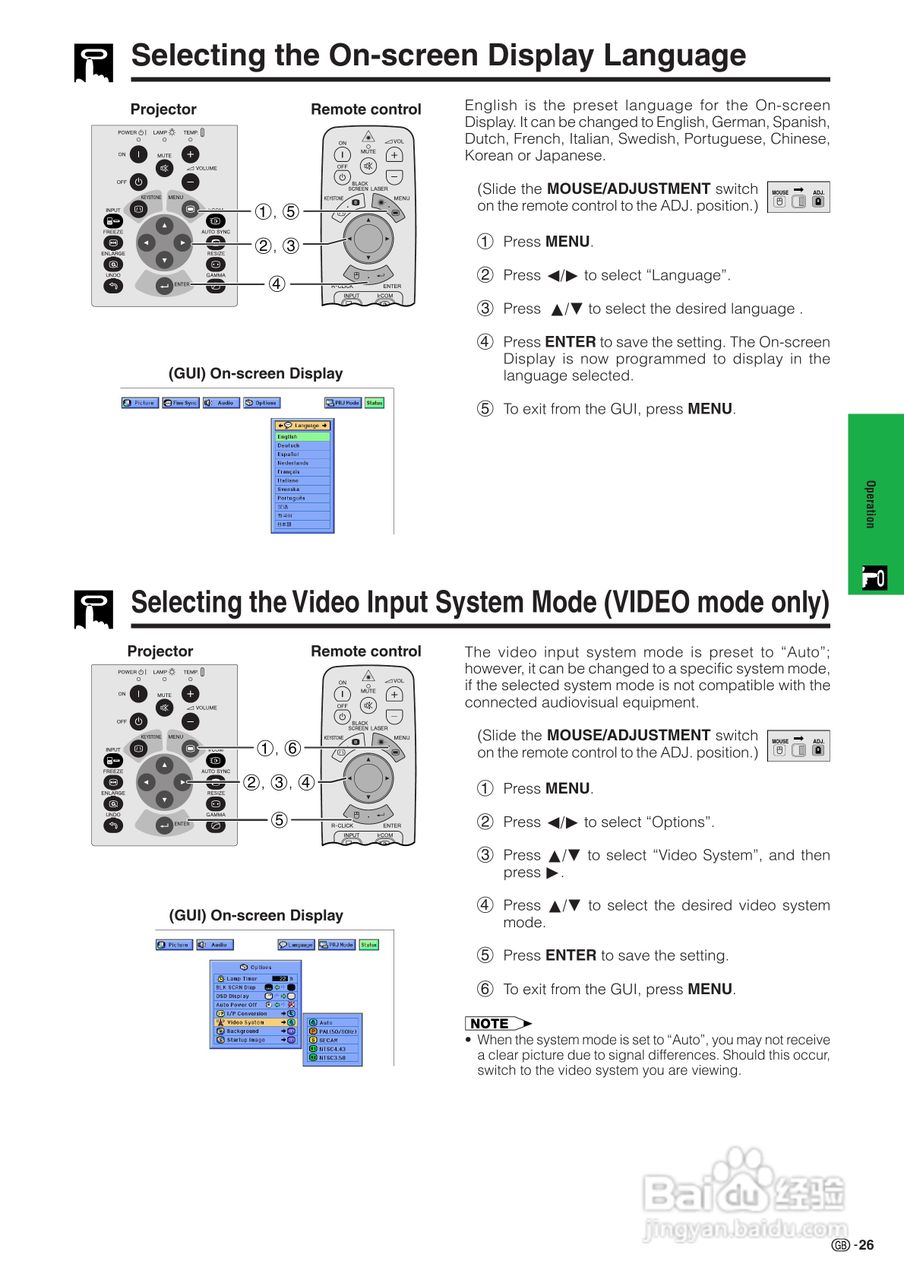 夏普XG-NV7XE投影机使用说明书:[3]