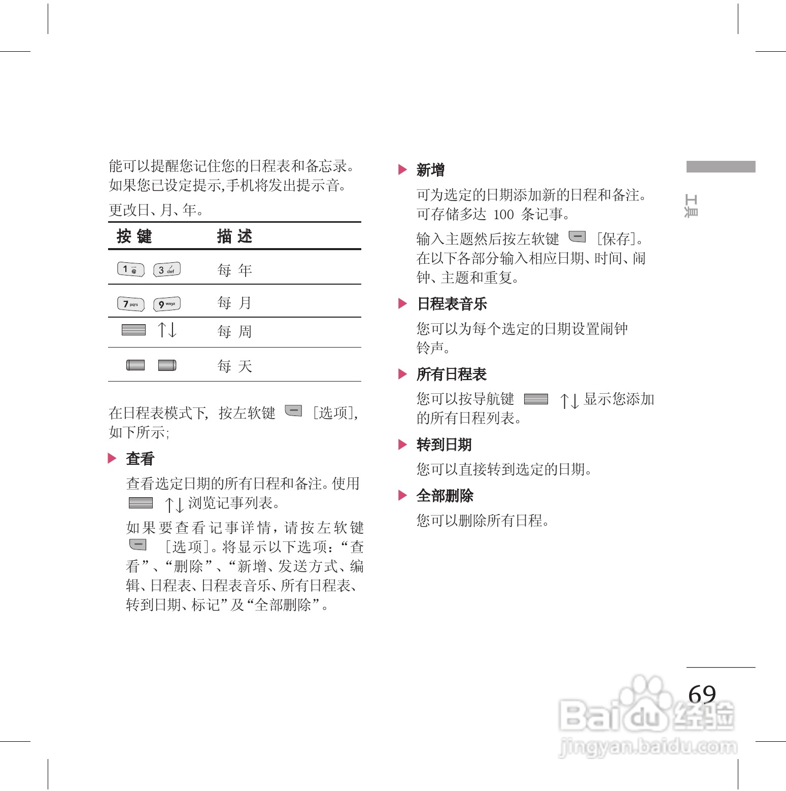 LG KG70手机使用说明书:[7]