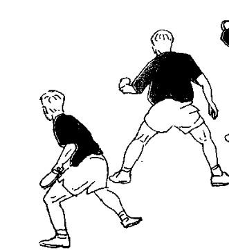 教你乒乓球结合技术——推侧扑