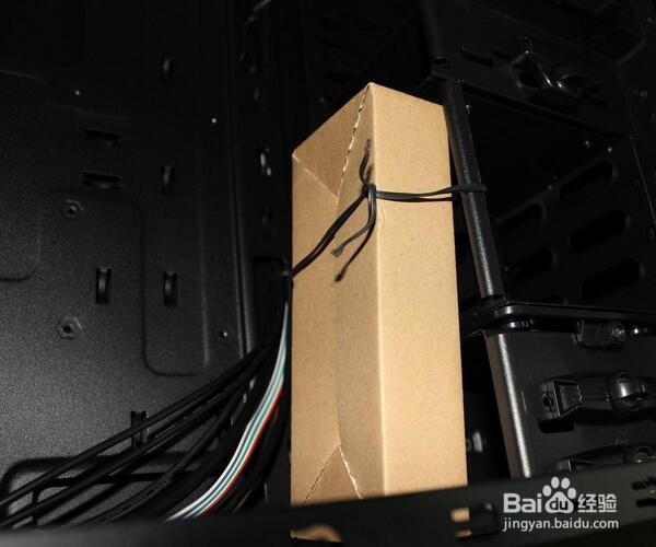 电脑机箱怎么走背线