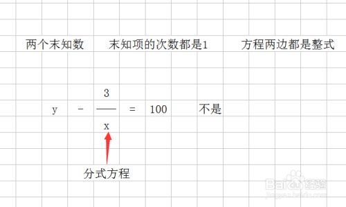 如何解二元一次方程 百度经验