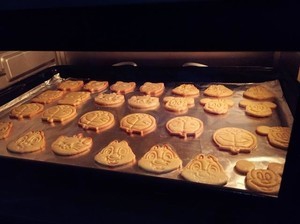 简单好看的卡通饼干做法