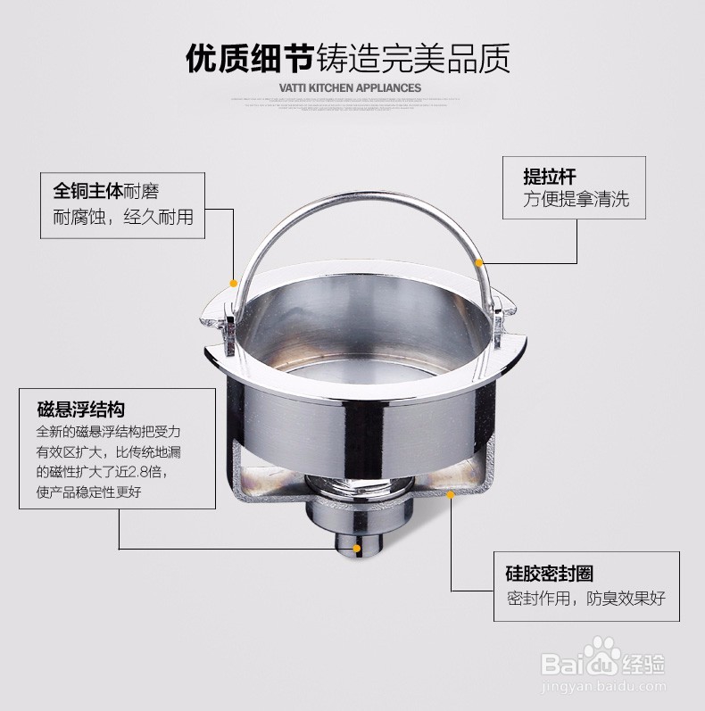 目前市场上地漏都有哪些种类?优缺点有哪些?