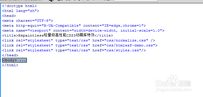 html+CSS3动画库