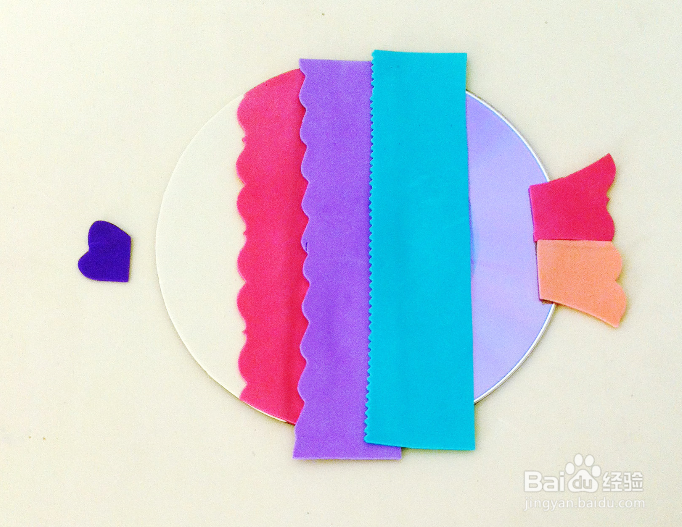 光盘制作小动物 可爱的接吻鱼杯垫手工教程