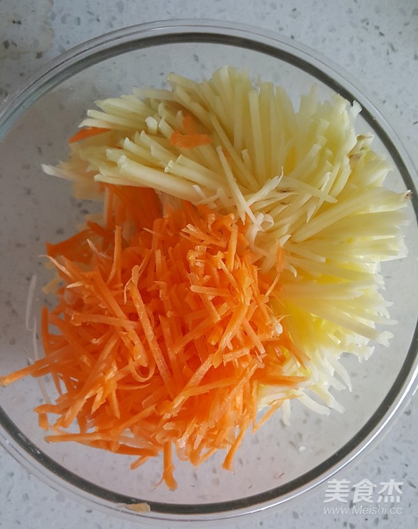 爱心土豆饼的做法