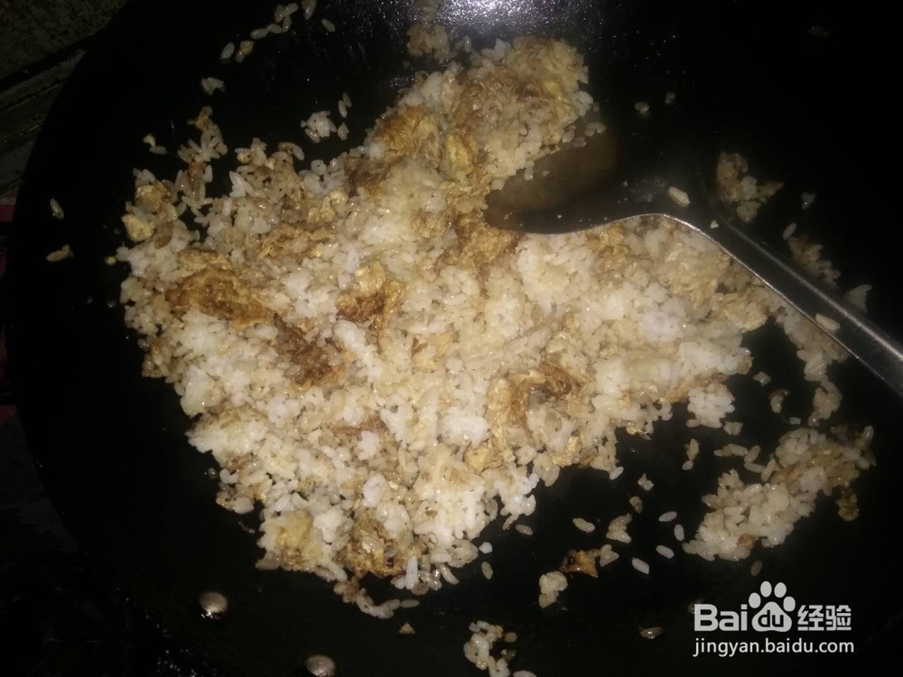 懒汉炒饭快速制作