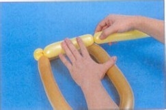 魔法气球造型教程系列之：[17]棒球帽