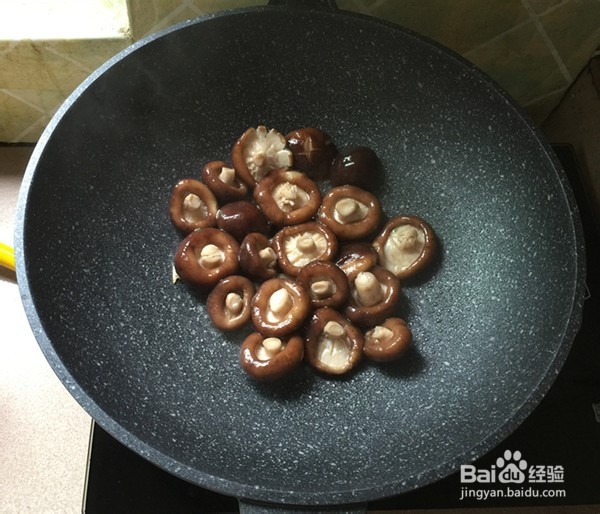 蚝油酱烧香菇的制作方法