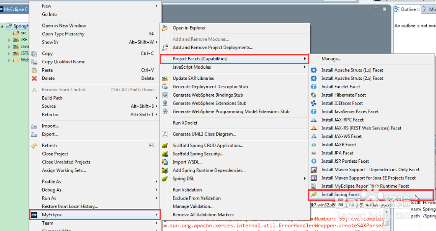 Spring框架原理&Myelicpse2015搭建Spring4.1