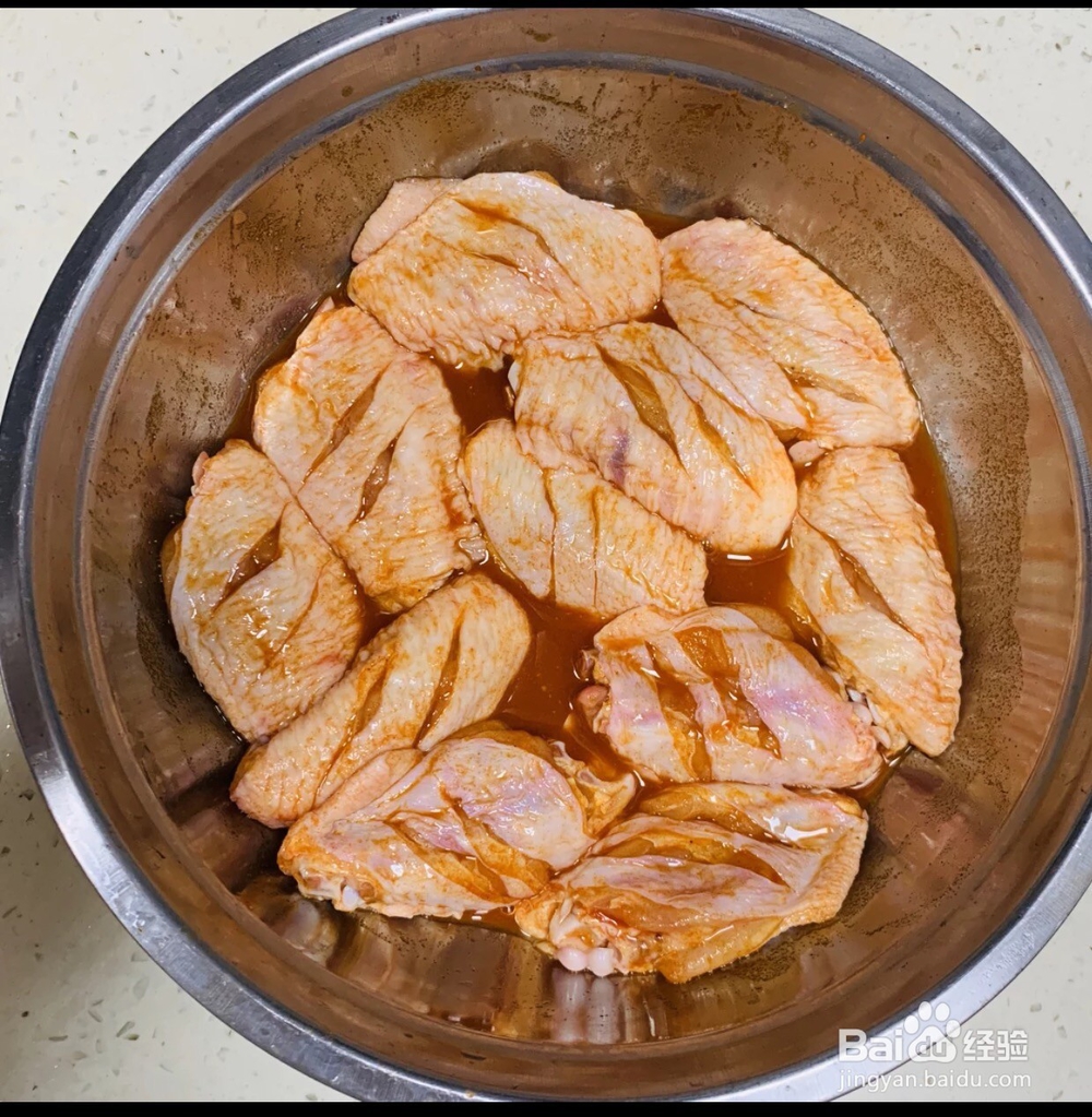 简易制作烤鸡翅