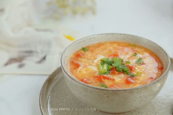 西红柿鸡蛋疙瘩汤