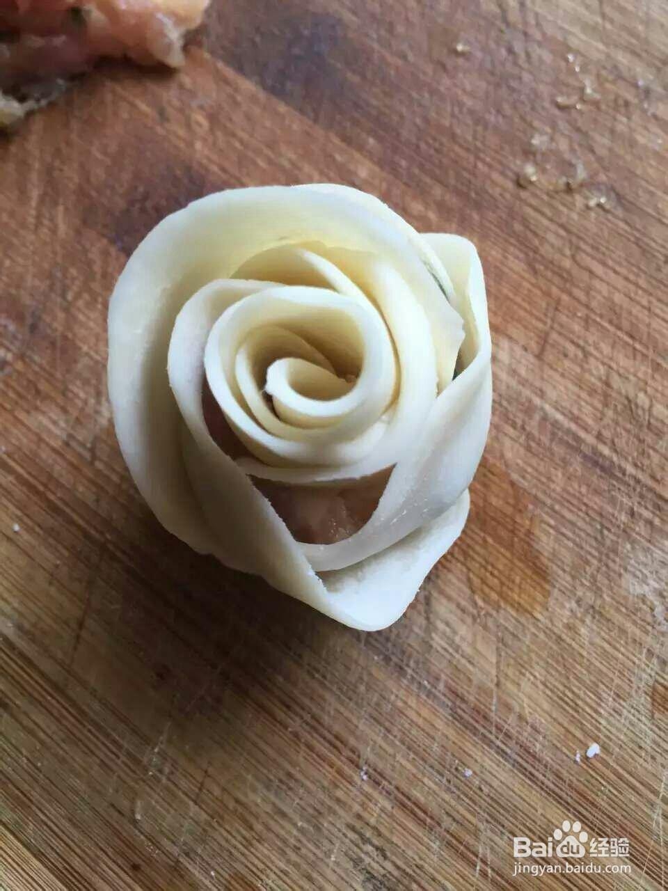 又酥又香的玫瑰花点心