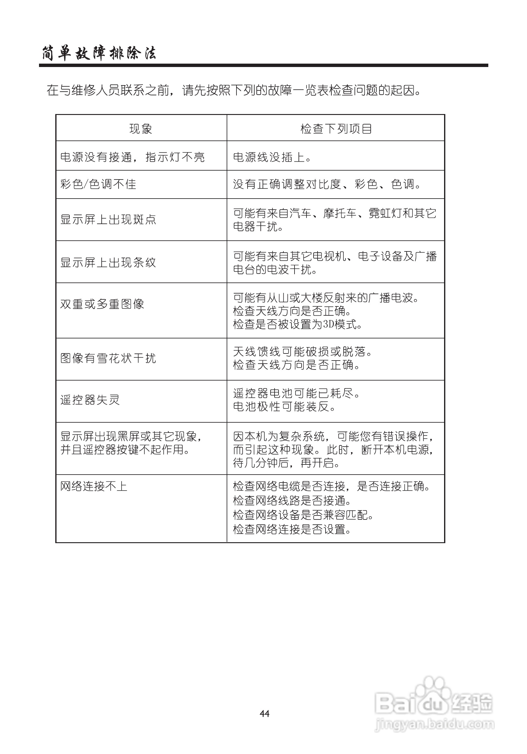 厦华数字液晶电视LE-32MW68D使用说明书:[5]