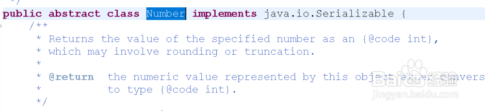 java中的数字类型的包装类如何理解