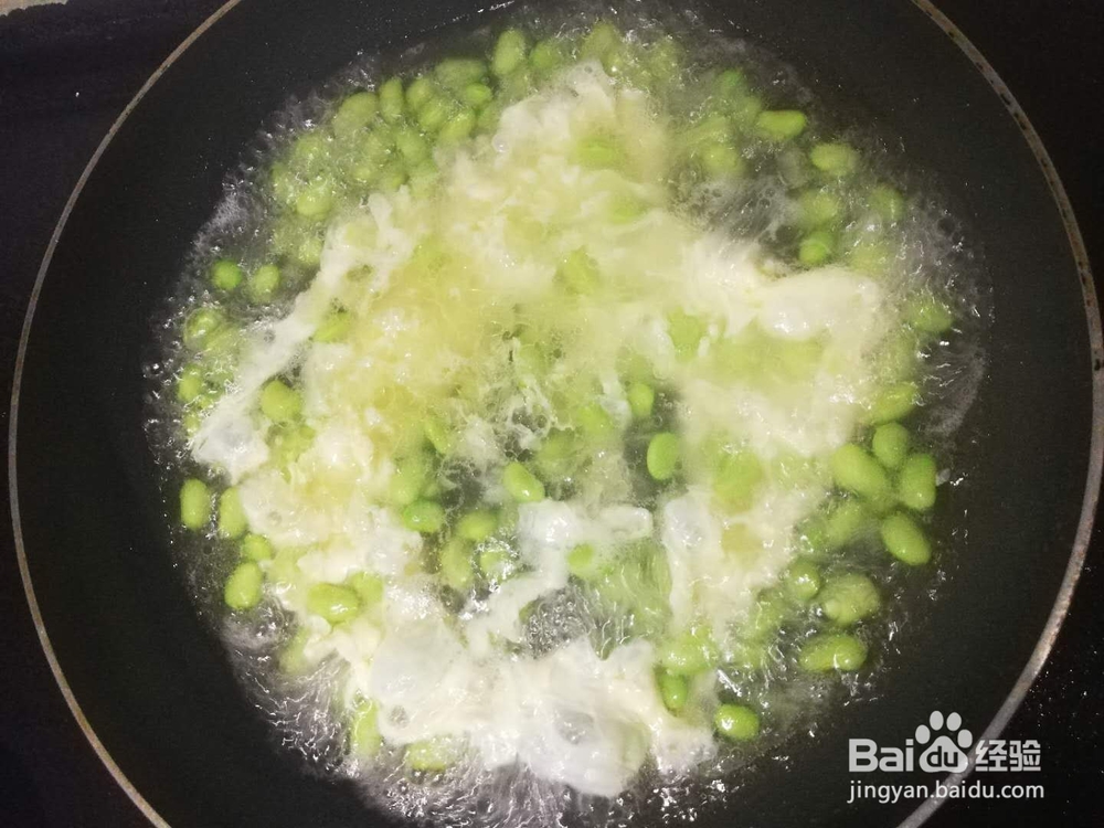 豆米鸡蛋汤的做法