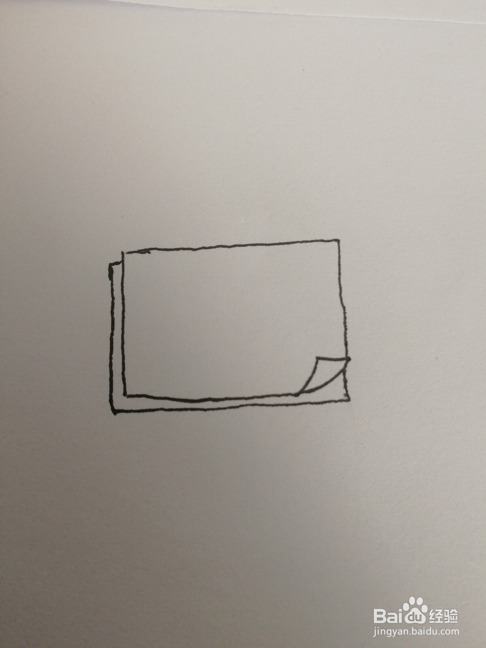 漫画技法如何画一沓白纸