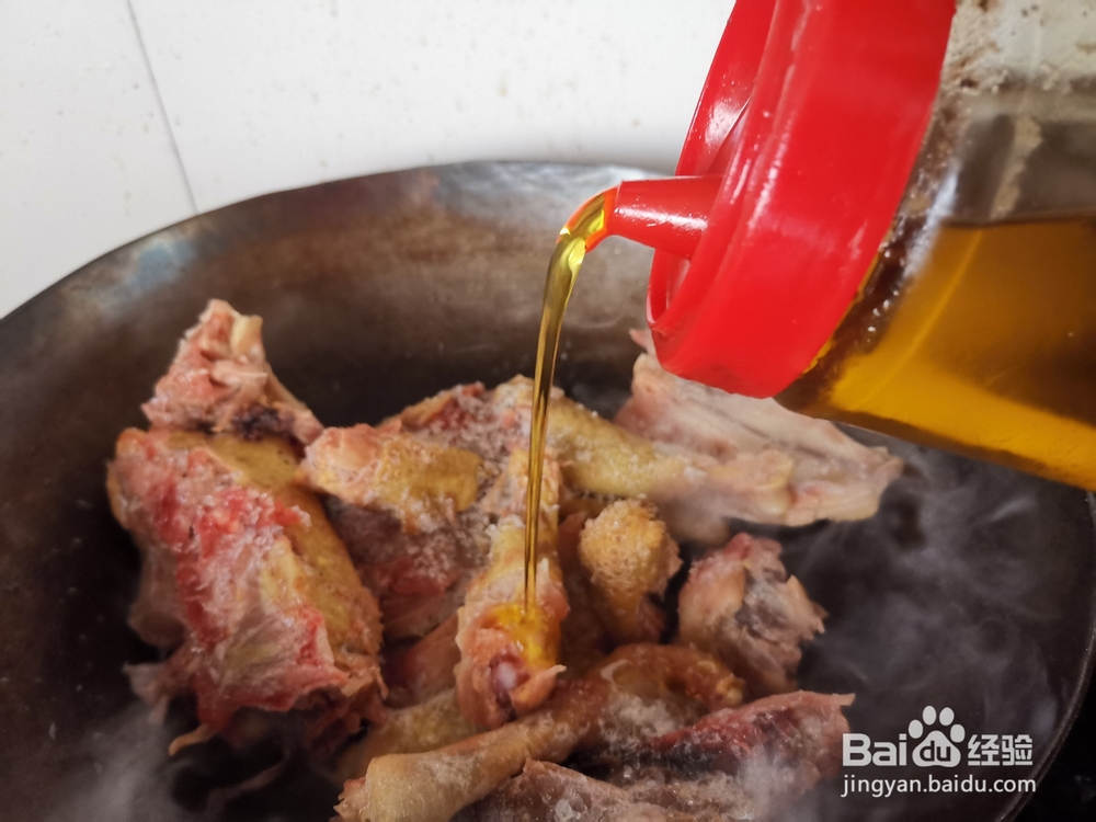 如何做鸡块炖面嘎达