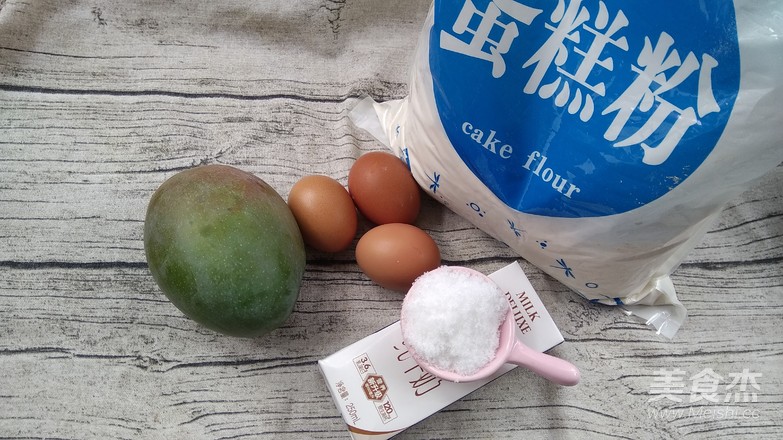 芒果松饼的做法