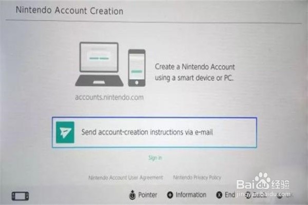switch怎么注册账号
