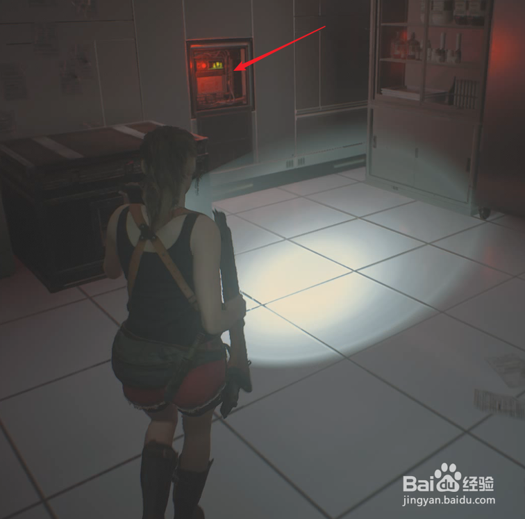 生化2重制版克莱尔里关攻略56:取得病毒抗体药瓶