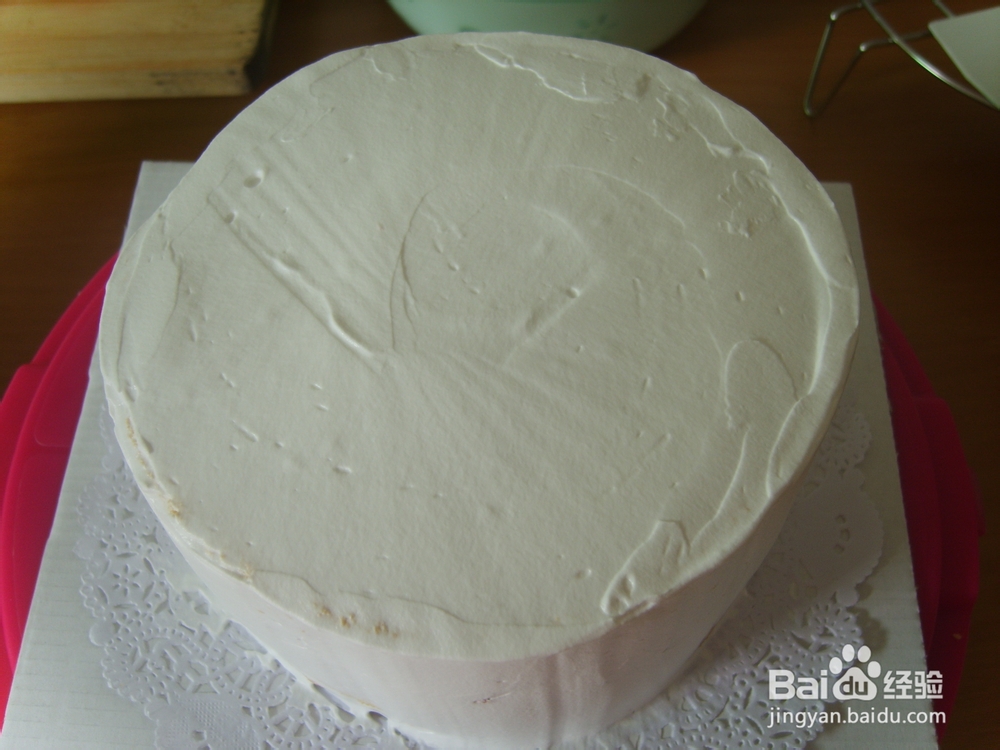 草莓圣诞老人蛋糕