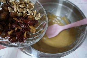 怎么做养生桂圆红枣核桃小蛋糕